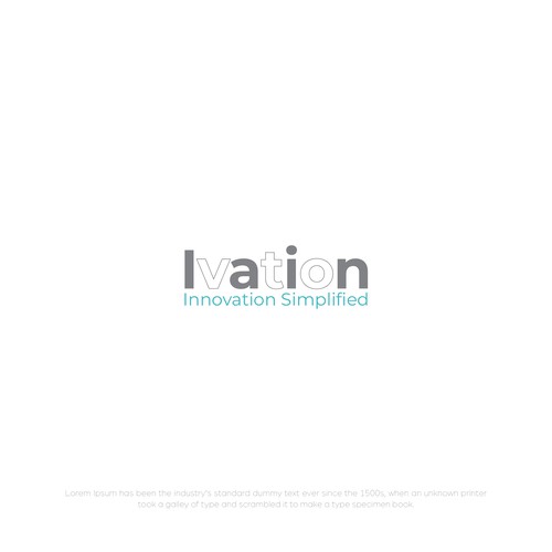 Ivation LOGO Rebranding Design by Baqar Ali