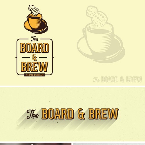 Create a logo for a "board game cafe" Design by idus