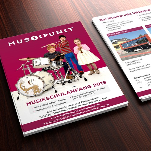 Postcard, flyer or print contest entry by zenefashions