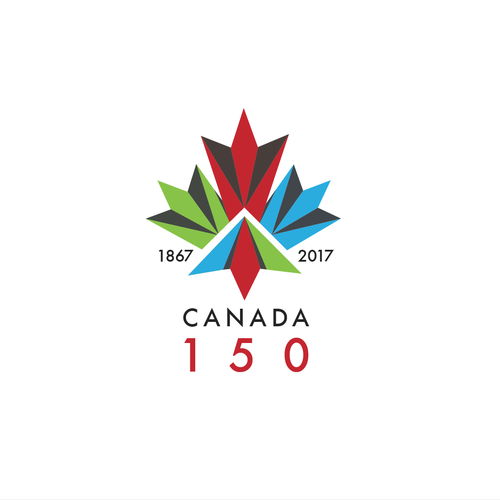 Community contest: Design Canada’s 150th birthday logo! Design by afflatus
