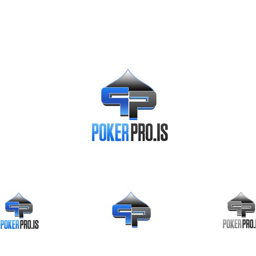 Poker Pro logo design Réalisé par Florian Robert