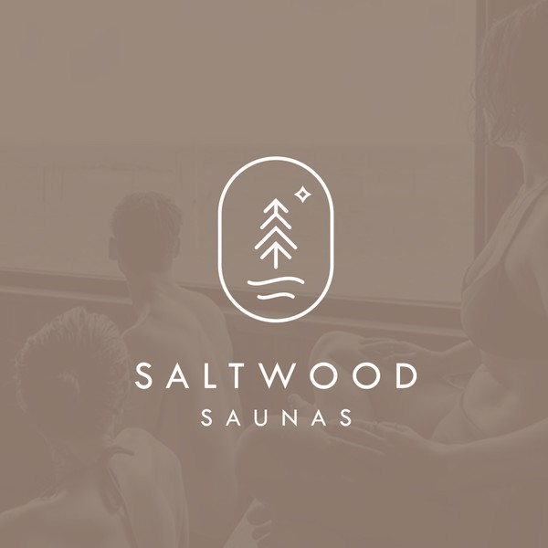 Saltwood Saunas Logo Design