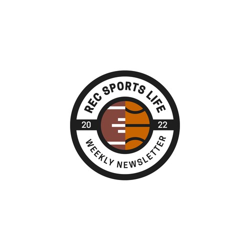 Logo for Newsletter about Recreational Sports Business Design by Rostyslav Vitomskyi