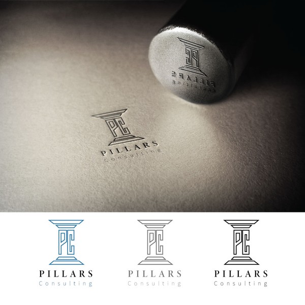 Design by nadimzain titled "Consulting Logo "