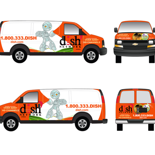 V&S 002 ~ REDESIGN THE DISH NETWORK INSTALLATION FLEET Design by caciocode