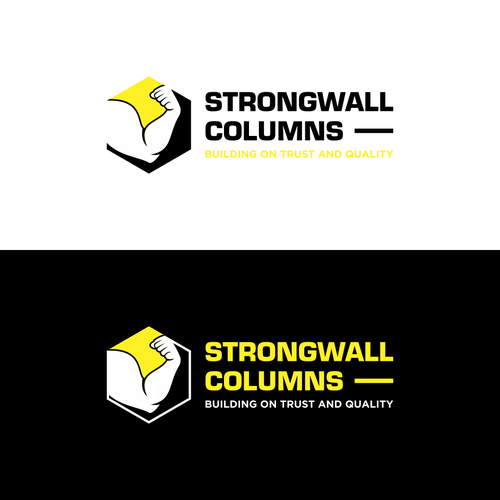 Design a strength related logo to promote strong columns Design by MK.n