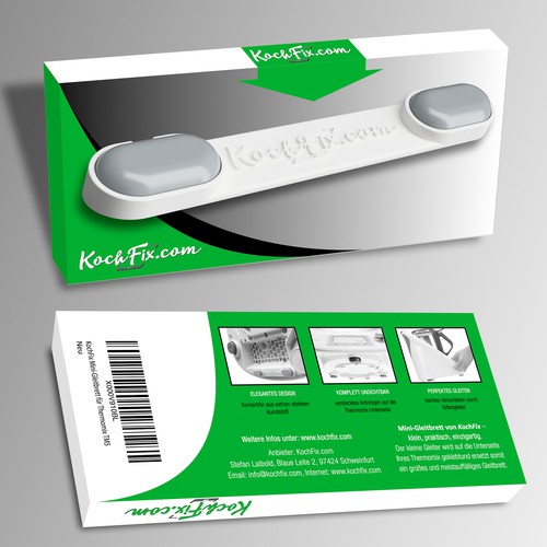 Product packaging contest entry by Debdutta*