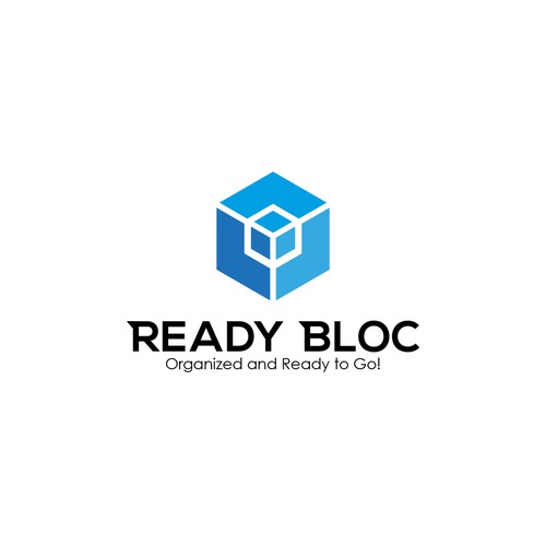 A "block" logo that is "ready" to go at the shot of the starters gun! Design by BRANDITU