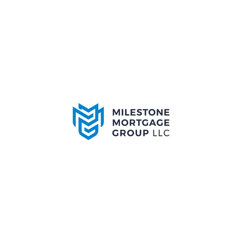 Milestone Mortgage Logo Design by AnaMaria.Design