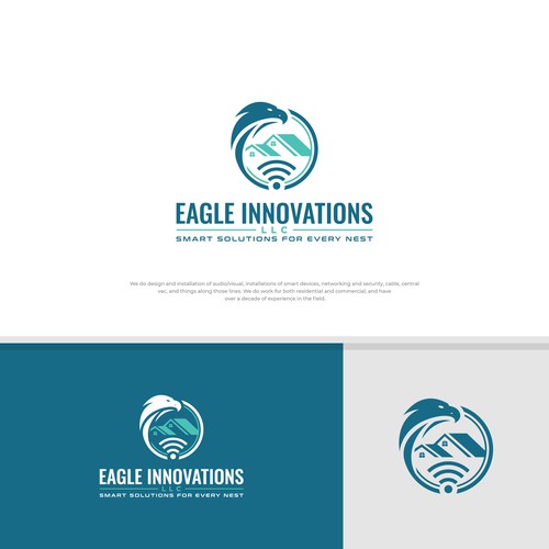 Logo design for installation company Design by StudioJack