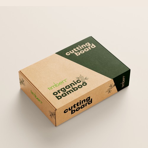 Need an impressive packaging box design for a bamboo cutting board Design réalisé par Mattecho