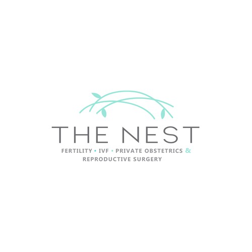 Design a funky logo (with a picture of a nest) for an Ob Gyn clinic to appeal to young women. Design por ALINAsINK