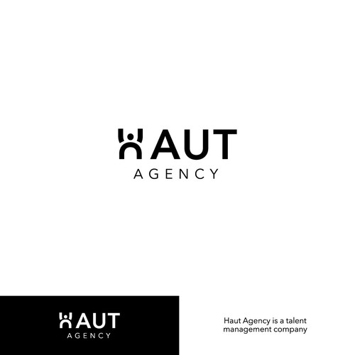 Talent agency logo design Design by Sino Studio