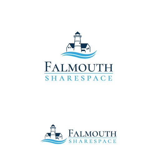 Logo design for coworking space in Cape Cod Design by Lah-dee-dah