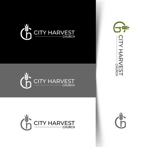 Clean and Modern church logo for church relaunch and rebrand. Design by Web Hub Solution