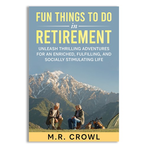 Design an illustration showing fun activities in retirement for retired senior citizens. Design by Unboxing Studio