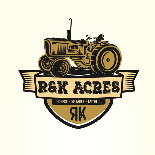 Design by AyeshaSketch™ titled "R&K ACRES"
