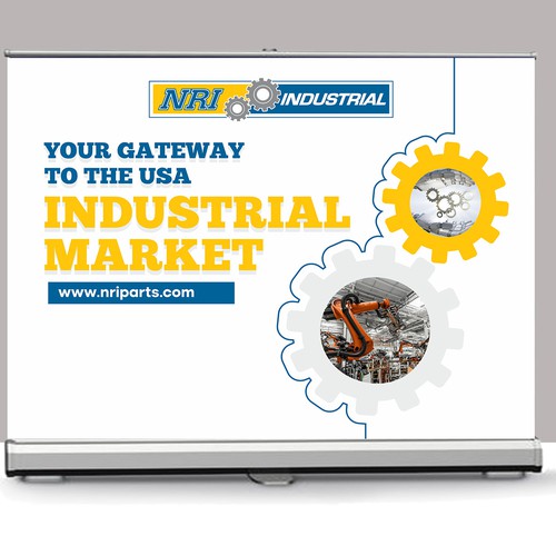 Design a banner for an automation exhibition Design von JobDONE