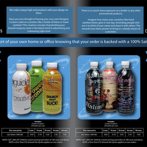 Help Liquid Promo with a new print or packaging design Design por Sssilent
