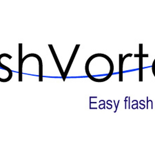 FlashVortex.com logo Design by sawbladecreations