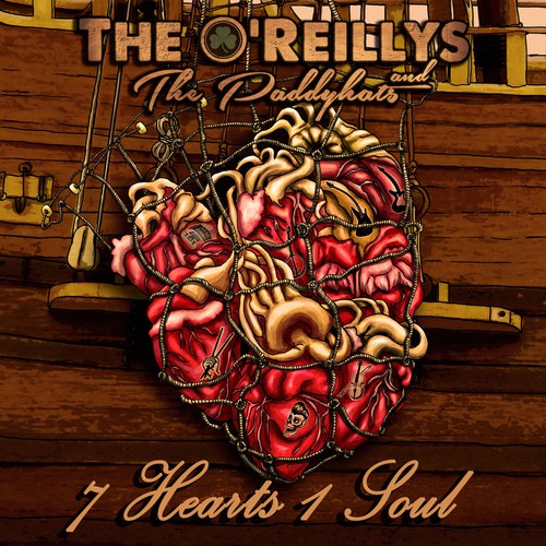 "Irish Folk Punk" Album Artwork Band Illustration or graphics contest