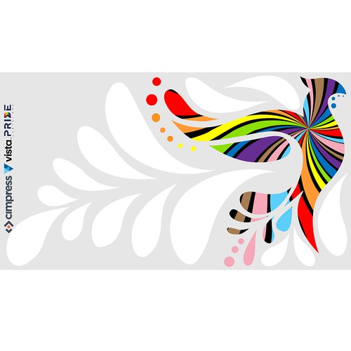 Virtual backgrounds for PRIDE month (multiple winners) Diseño de Nicole Weatherby