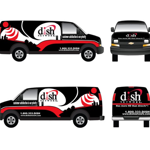 V&S 002 ~ REDESIGN THE DISH NETWORK INSTALLATION FLEET Design by hotzero