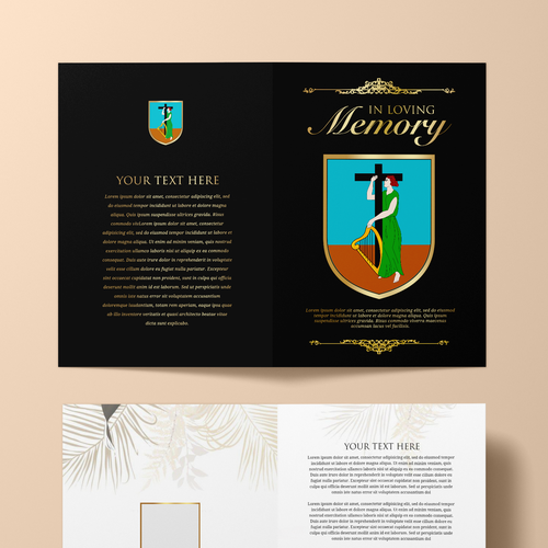 Passport-Style booklet Design Contest Diseño de Hisna