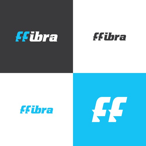 Logo for Fiber Internet Provider Diseño de Arsart Design