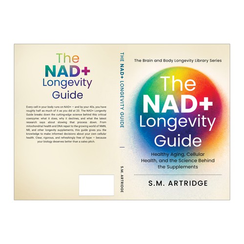 "Vibrant Longevity Science Cover: Warmth Meets Authority" winning Social media page