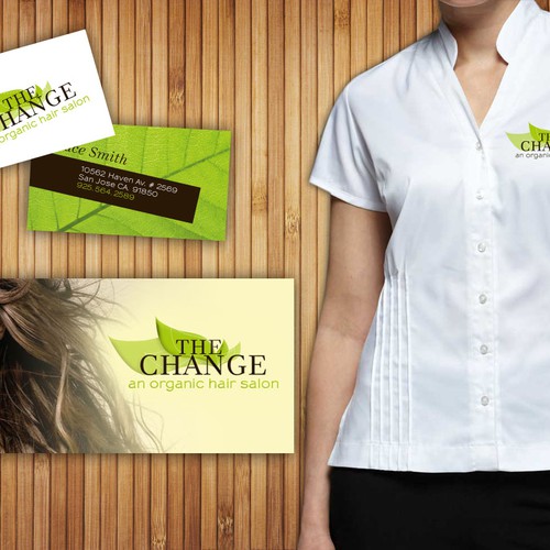 Create the brand identity for a new hair salon- The Change Réalisé par LSAHAD