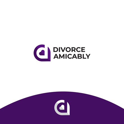 Logo for a new, healthy way for reasonable people to divorce Design by eRsiti_Art