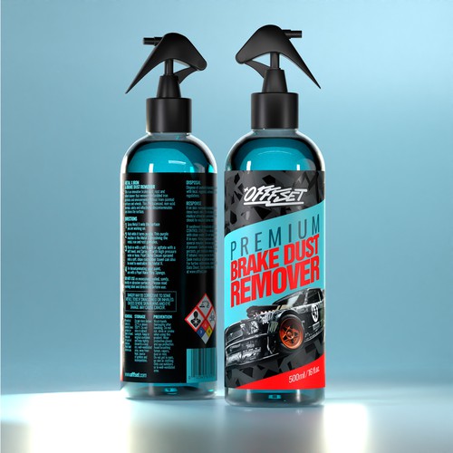 Awesome Label Design for a PREMIUM Car Wheel Cleaner Design by Fabio Rebeschini