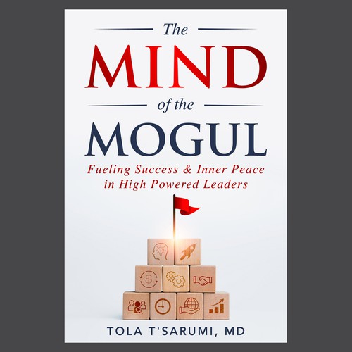 The Mind of the Mogul book cover Design by Unboxing Studio