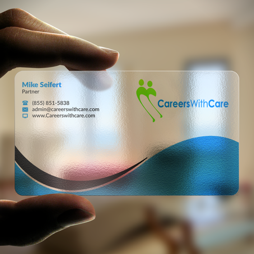 Hire Me business cards Design by Nuhan Enterprise IT