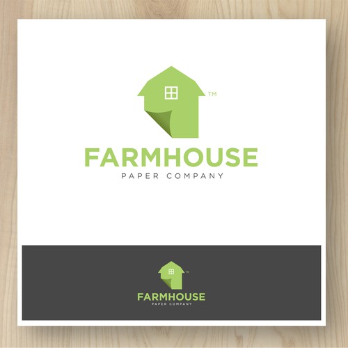 New logo wanted for FarmHouse Paper Company Réalisé par meatstudio