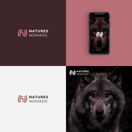 Natures Nomads new company identity Design by thetamlika®