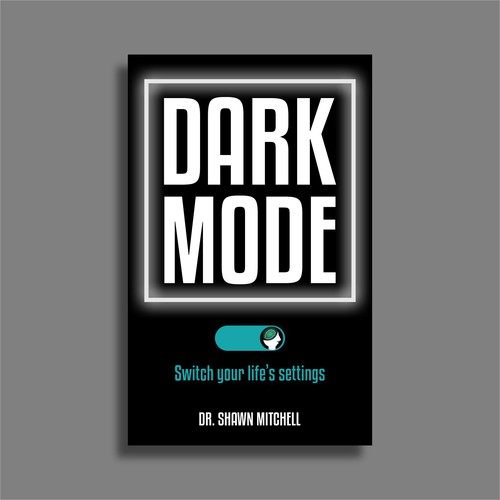 Dark Mode Book Cover Design by IdeAde
