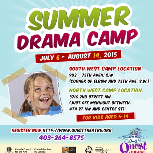 Kid S Summer Camp Needs A Whimsical Glossy Magazine Ad