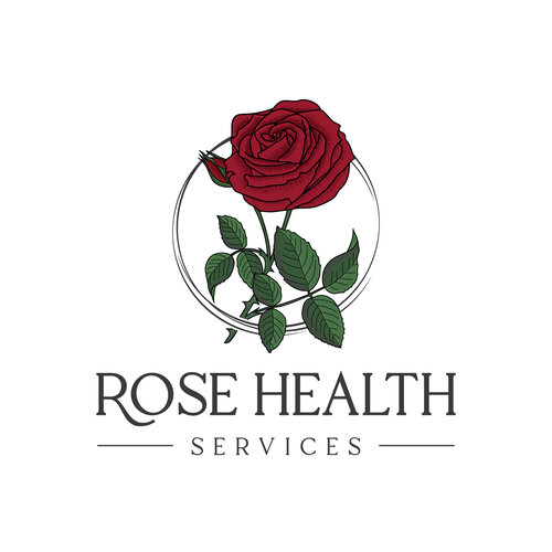 Design a classic and elegant rose logo for a health business Design by ChrissaMarion