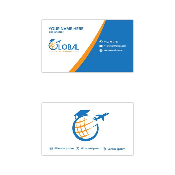 Business card design 