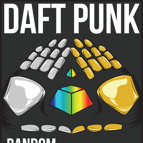 99designs community contest: create a Daft Punk concert poster Ontwerp door Pixelwolfie
