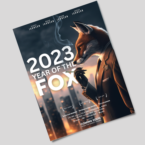 Design di Life360 2023 Year of the Fox Poster di Ashley Cannuli