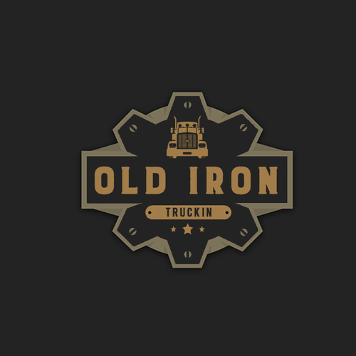 Vintage old school trucking Restoration and apparel brand Design by graphm