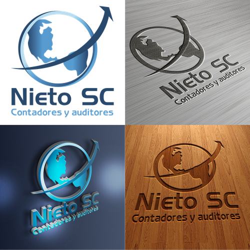 "buscando logotipo del despacho Nieto SC" winning Logo design
