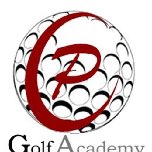 logo for Craig Piscopink Golf Academy or CP Golf Academy  Diseño de A&C Studios