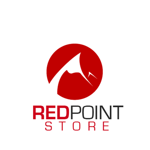 Design Redpoint logo di designbaked