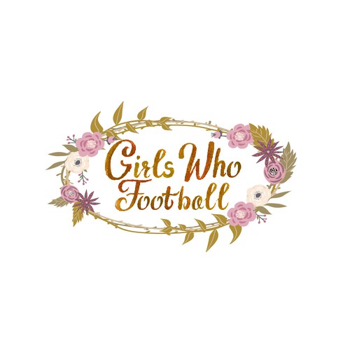 Girls Who Football Design by Danniel Fontinelle