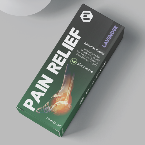 Pain Relief Cream Packaging Design by tiger!