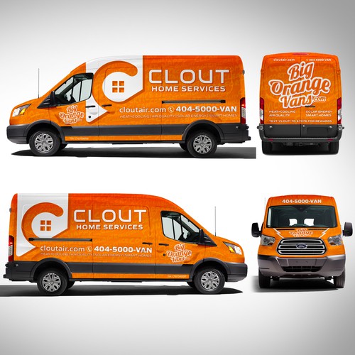 Design an ICONIC Van Wrap for Home Services Start-up Design by J.Chaushev